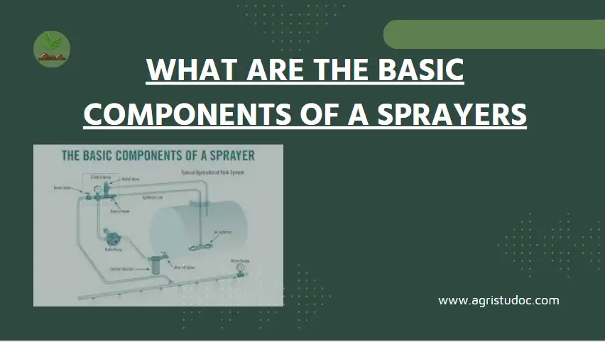 components of a sprayers